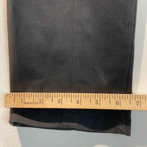 Emporio Armani Black Dress Pants Matt Line Made in Italy Sz30 (sku90) - Picture 6 of 13